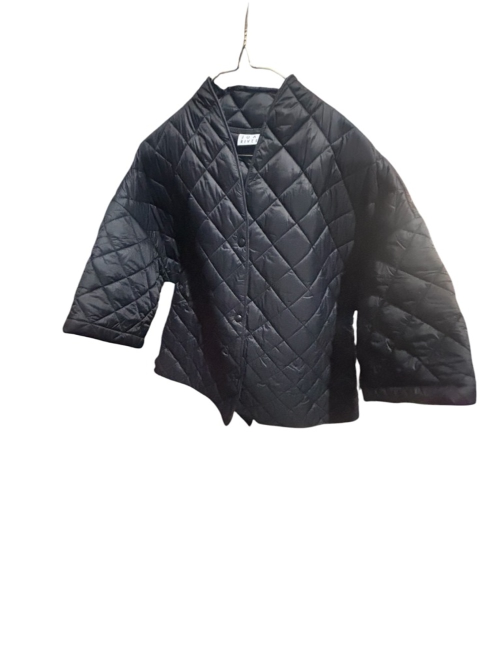 Joan rivers 3/4 sleeve black jacket